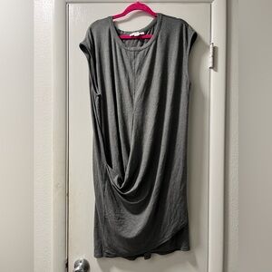 Grey Chic Soul wrap dress